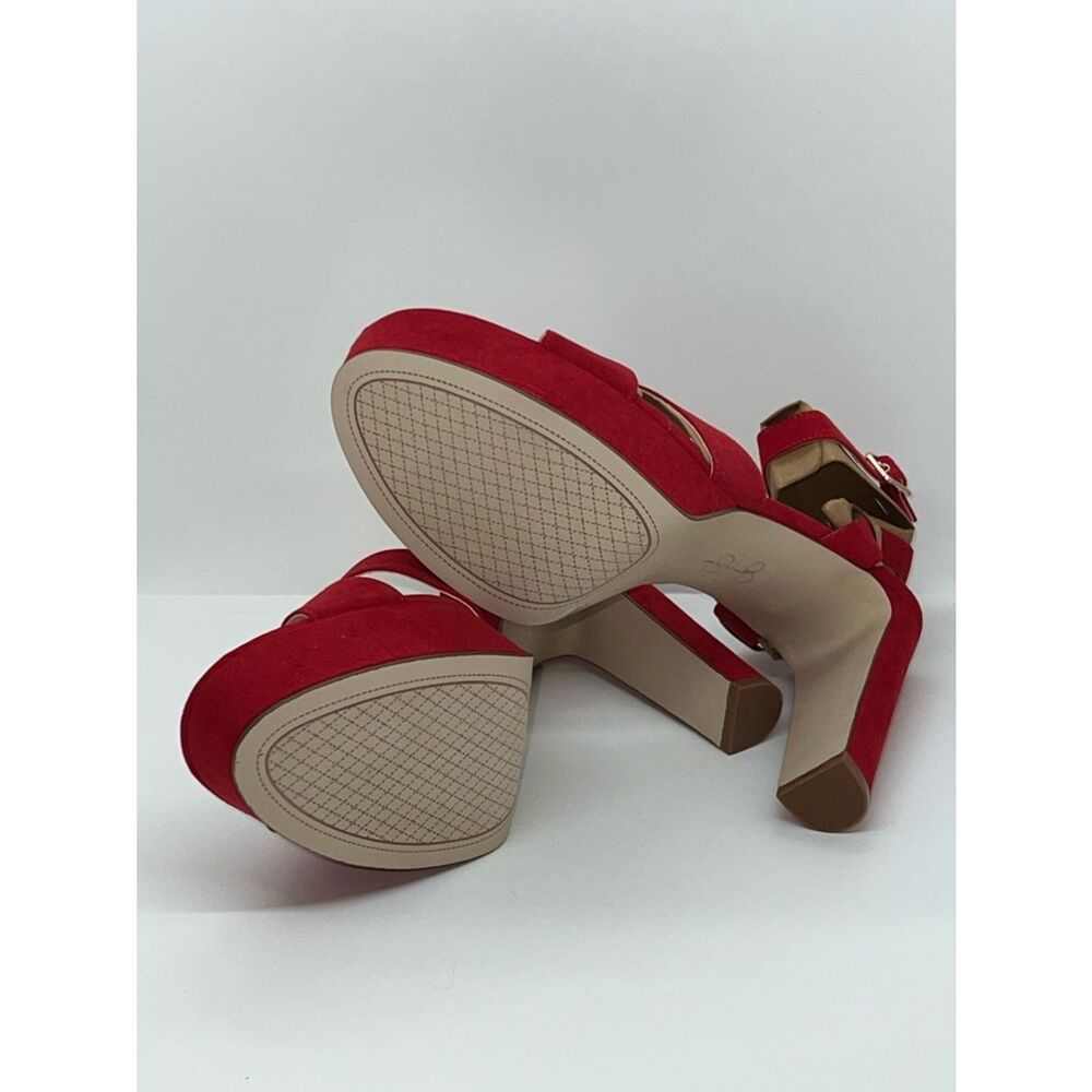 Sexy Red High Heel Platform Pumps By Jessica Simpson. Size 12!!!!! - Picture 8 of 9
